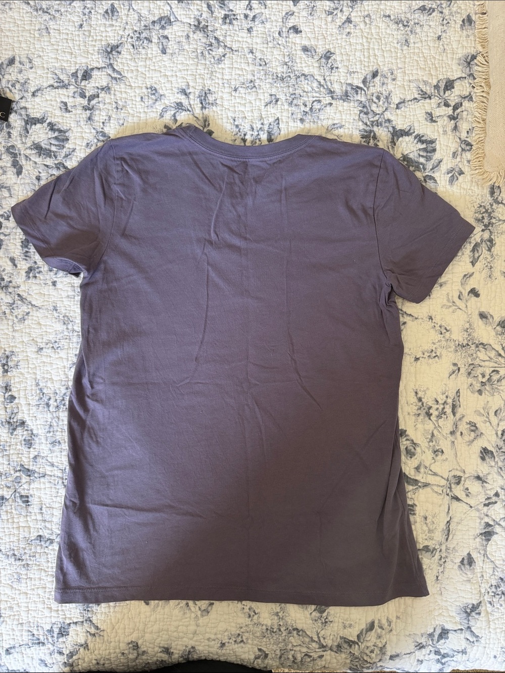 Life Is Good Purple Tee with Mason Jar Floral and Sun - Picture 2 of 3